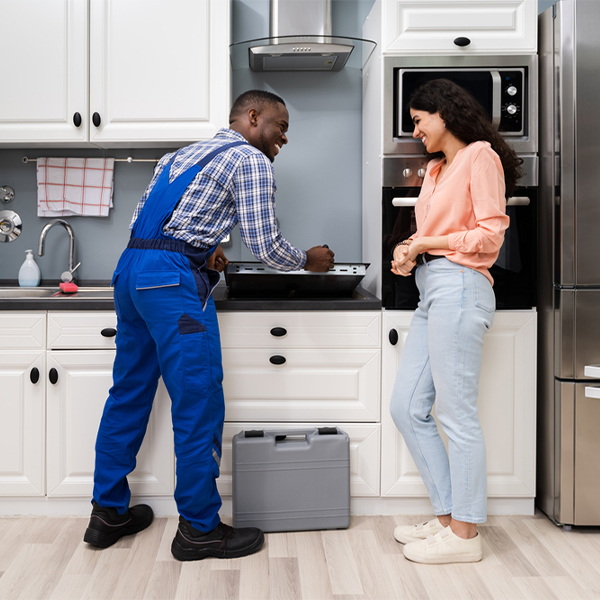 can you provide an estimate for cooktop repair before beginning any work in Topaz California